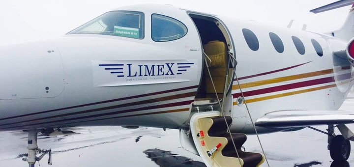 Літак від компанії Limex. Оренда літака зі знижкою у Києві
