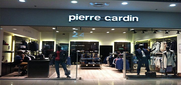 Discounts for the entire assortment of goods in the shops &quot;pierre cardin&quot;