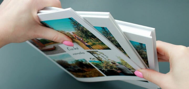 Печать Instabook в студии «Book4me». Заказывайте по акции.