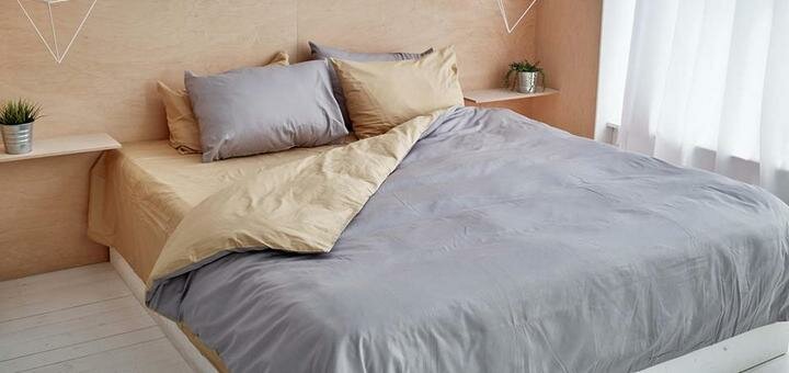 Bed linen from boiled cotton «Leglo». Buy at a discount.