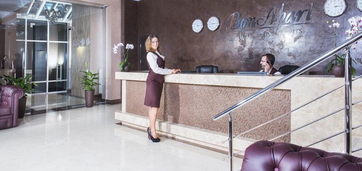 Hotel BonApart in Kiev. Book a room at a discount. Hotels in the center of Kiev.