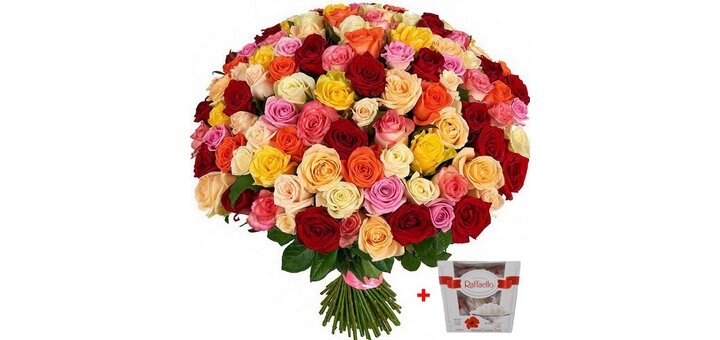 Bouquet of roses with delivery from «Bouquet 24». Order with a discount.
