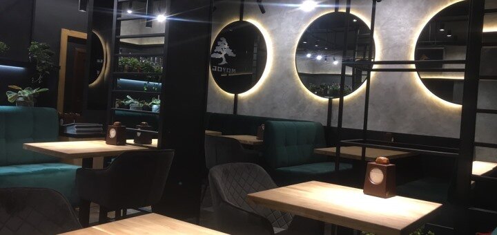 Pan-Asian restaurant Moyogi in Lviv. Visit for promotion 5
