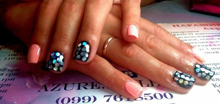 Manicure from the nail bar "Azure". Sign up at a discount