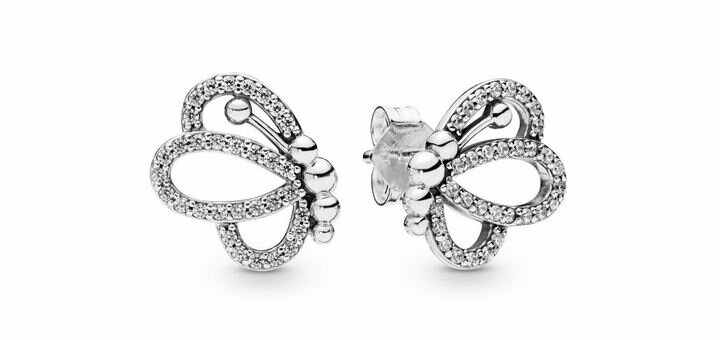 Сережки из серебра в магазине «SILVERS». Купить со скидкой