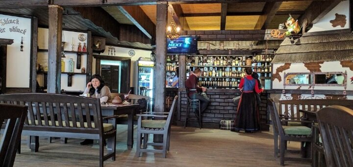Promotions at the barbicyu hof restaurant in poltava
