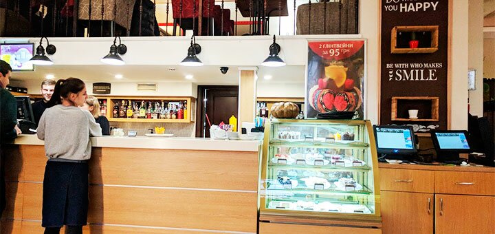 Скидки на меню в кафе Шоколадница в Киеве3