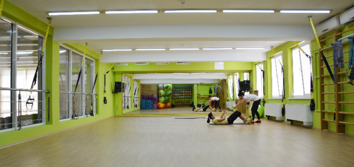 Fitball, yoga, aerobics in the sports club &quot;tiger&quot; in odessa. buy subscriptions for group classes for the promotion.