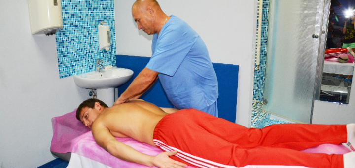 Therapeutic and sports massage in the sports club "Tiger" in Odessa. Buy discount passes.