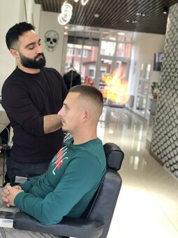 Services in the busat barbershop