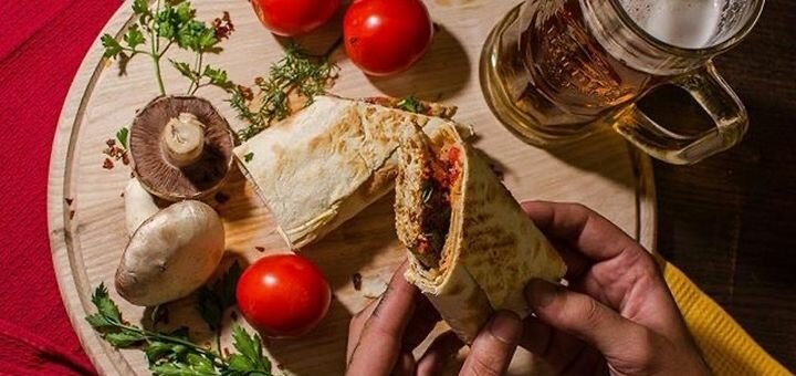 Меню со скидкой в Pub Kebab