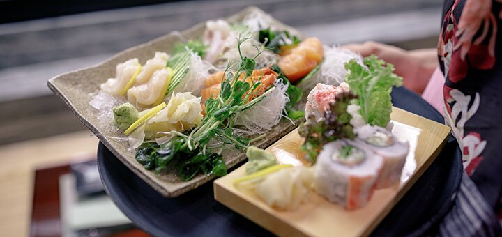 Restaurant "Yoshi Fujiwara" author's cuisine