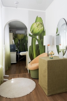 Maya Filatova's studio in Kiev. Hair removal at a discount.