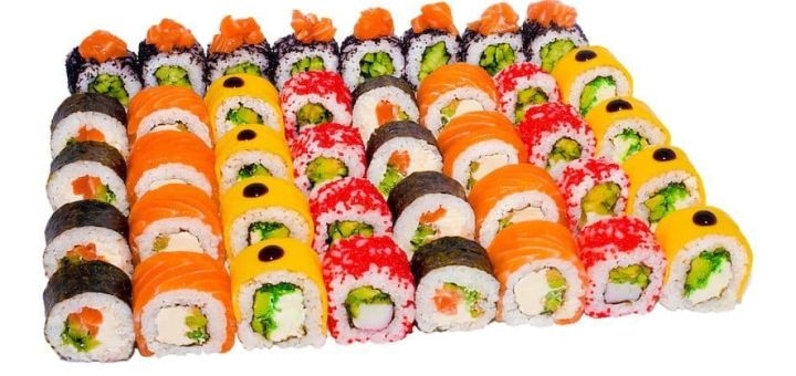 Discount for sushi from delivery Rice