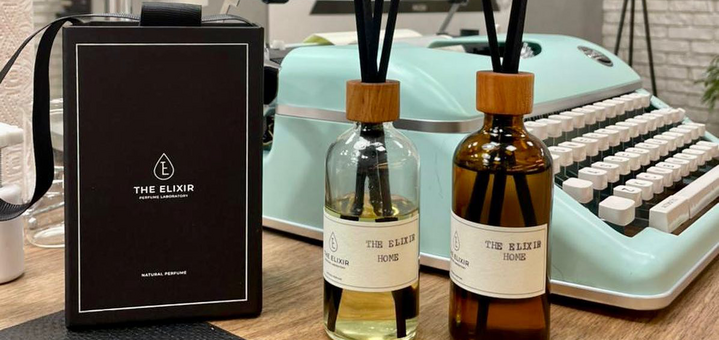The Elixir perfume laboratory in Kyiv. Visit for a special offer.