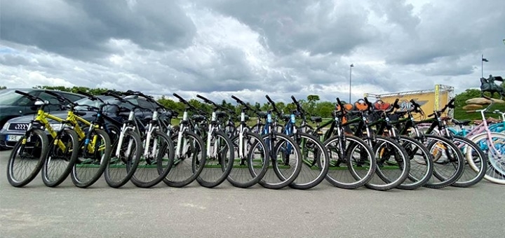 Bicycle rental Veliki.ua. Order on promotion 7