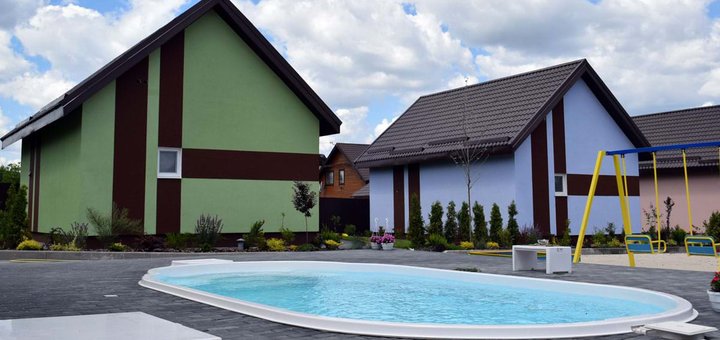 Eco-complex «Perlina Dzvinkova» near Kiev. Book a house for a promotion.