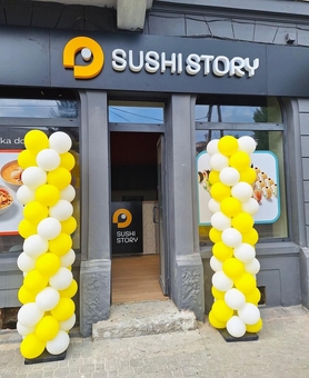 Sushi store chain Sushi Story in Kharkov