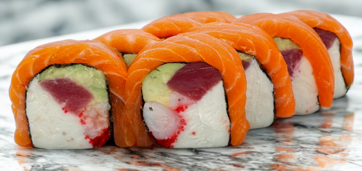 Доставка еды Crystal Sushi по акции 1