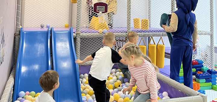 Игровая комната Там де діти. Посещайте по акции 32