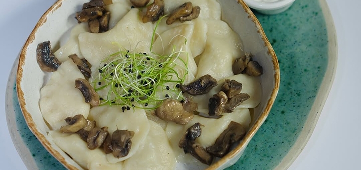 Mamina Khustka, a Ukrainian cuisine café. Visit with a special offer of 4.