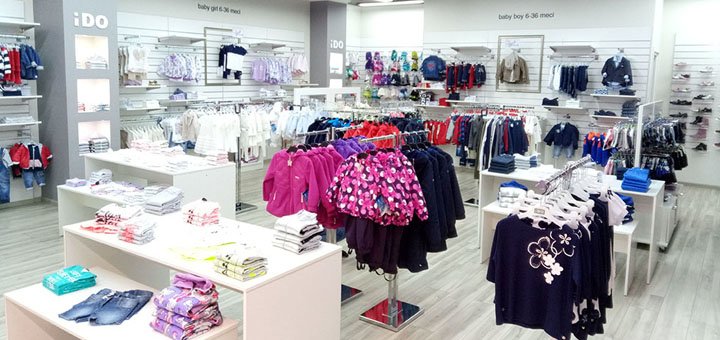 Discounts on clothes for girls in ido stores