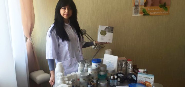 Private cosmetologist Lyudmila Gorshkova in Vinnitsa. Sign up for cleansing and facial skin care at a discount.