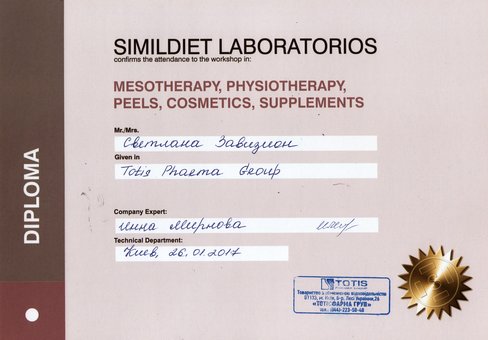 Mesotherapy at the beautician Svetlana's Zavizion at the Beauty Studio in Kiev. Sign up for the procedure at a discount.