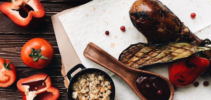 The menu of the restaurant «Black pig». Discounts on all dishes