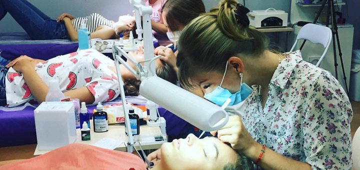 Promotion for the services of the beauty salon "Violet"