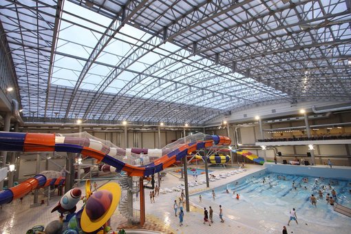 Promotion in the water park "Terminal"