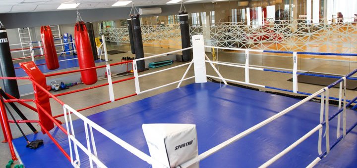 Зал боксу в фітнес-клубі EveryDay fitness