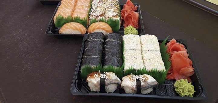 Discounts for sushi delivery from &quot;sushiyam&quot;