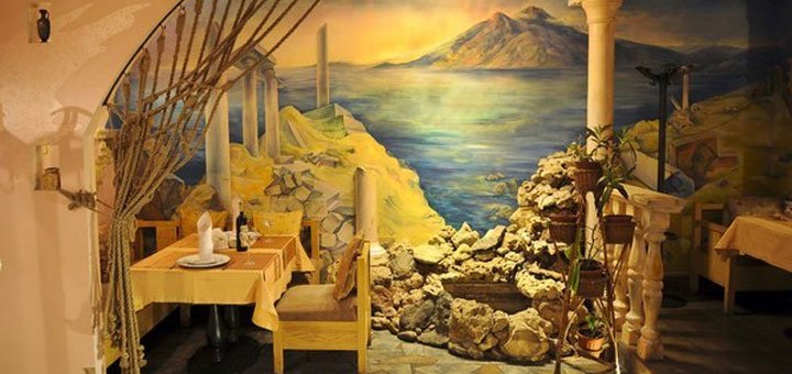 Cozy turkish restaurant &quot;efes&quot;