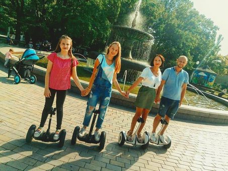 Come ride the Segway with your whole family!